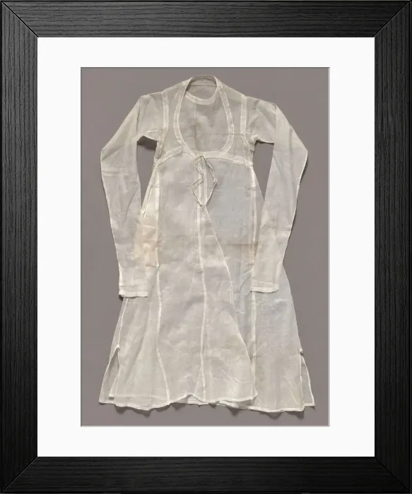Framed Print : Angarhka (Mans Robe), India, late 18th or early 19th century. Creator: Unknown Framed Print : Angarhka (Mans Robe), India, late 18th or early 19th century. Creator: Unknown