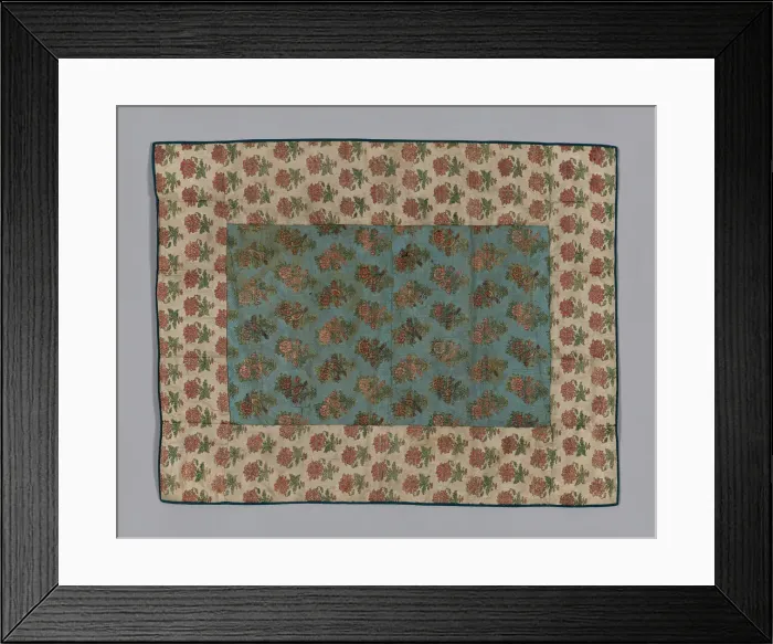 Framed Print : Cover (Furnishing Fabric), Iran, 18th / 19th century. Creator: Unknown Framed Print : Cover (Furnishing Fabric), Iran, 18th / 19th century. Creator: Unknown