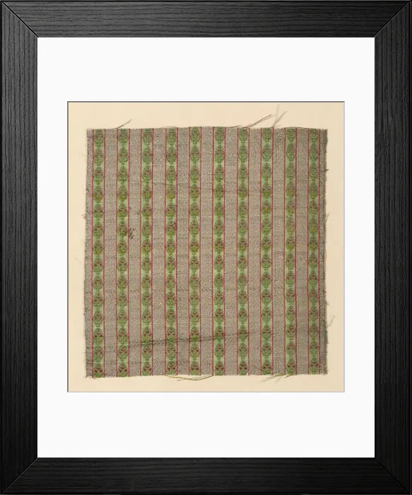 Framed Print : Fragment, India, 19th century. Creator: Unknown Framed Print : Fragment, India, 19th century. Creator: Unknown