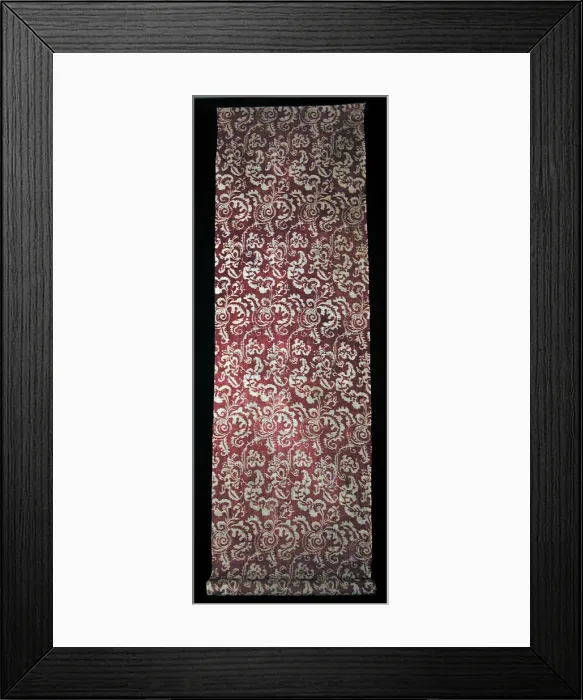 Framed Print : Panel, India, c. 1700 / 30. Creator: Unknown Framed Print : Panel, India, c. 1700 / 30. Creator: Unknown