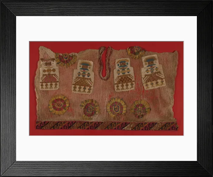 Framed Print : Tunic, Peru, 1000 / 1476. Creator: Unknown Framed Print : Tunic, Peru, 1000 / 1476. Creator: Unknown