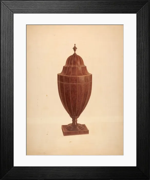 Framed Print : Knife and Spoon Box, 1935 / 1942. Creator: Isidore Sovensky Framed Print : Knife and Spoon Box, 1935 / 1942. Creator: Isidore Sovensky