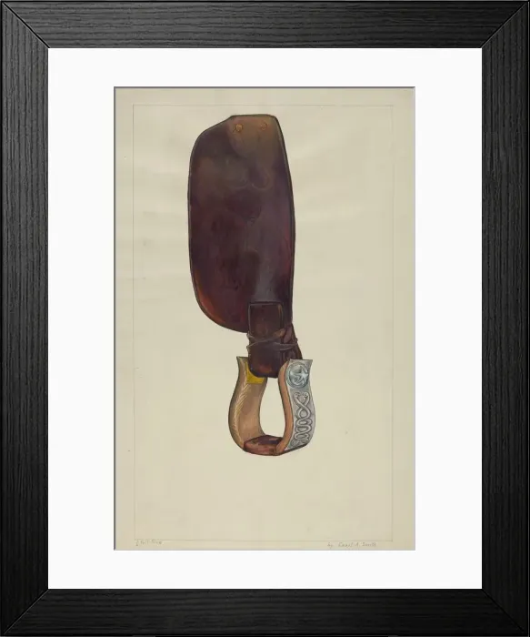 Framed Print : Stirrup, 1935  /  1942. Creator: Cecil Smith