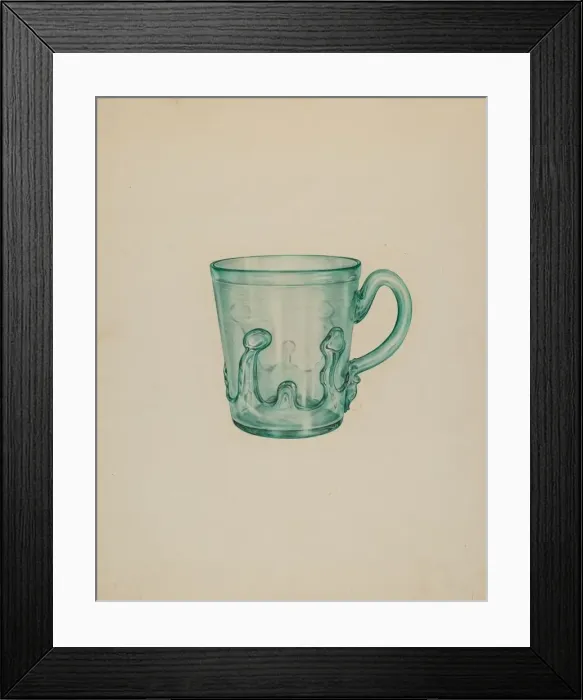 Framed Print : Mug, c. 1939. Creator: Van Silvay Framed Print : Mug, c. 1939. Creator: Van Silvay