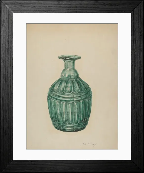 Framed Print : Carafe, c. 1939. Creator: Van Silvay Framed Print : Carafe, c. 1939. Creator: Van Silvay