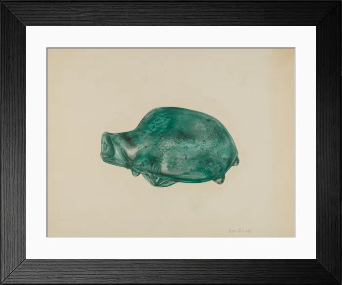 Framed Print : Turtle, c. 1939. Creator: Van Silvay Framed Print : Turtle, c. 1939. Creator: Van Silvay