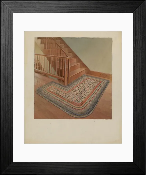 Framed Print : Shaker Newel Post, c. 1937. Creator: Alfred H. Smith Framed Print : Shaker Newel Post, c. 1937. Creator: Alfred H. Smith