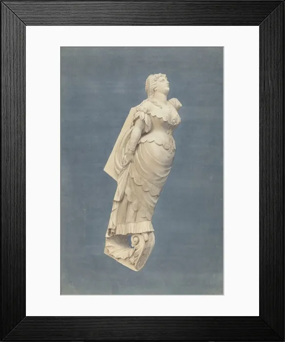 Framed Print : Figurehead, c. 1938. Creator: Irving I. Smith Framed Print : Figurehead, c. 1938. Creator: Irving I. Smith