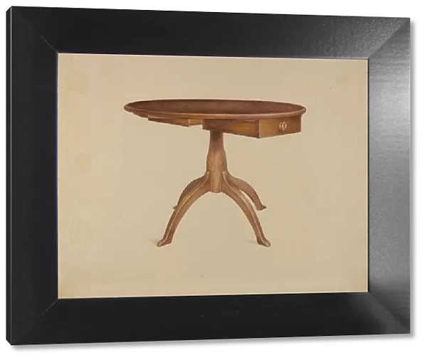 Table, 1937. Creator: Alfred H. Smith