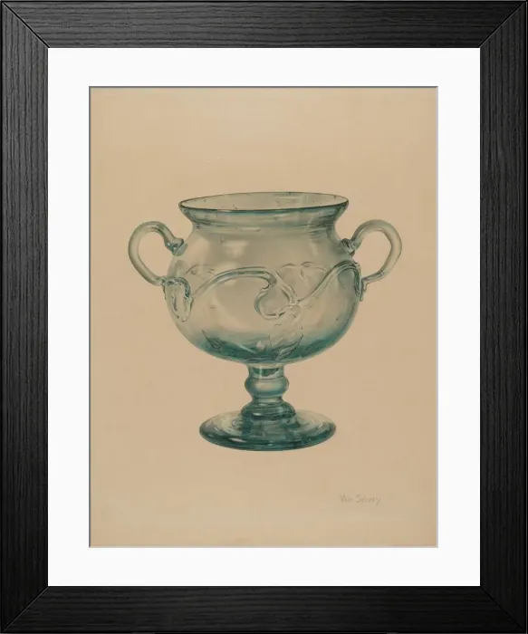 Framed Print : Sugar Bowl, 1935 / 1942. Creator: Van Silvay Framed Print : Sugar Bowl, 1935 / 1942. Creator: Van Silvay