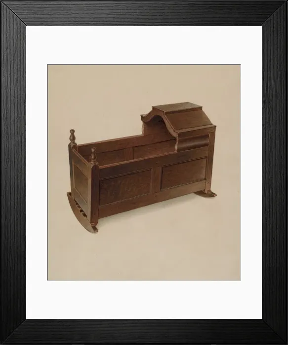 Framed Print : Cradle, c. 1936. Creator: Alfred H. Smith Framed Print : Cradle, c. 1936. Creator: Alfred H. Smith