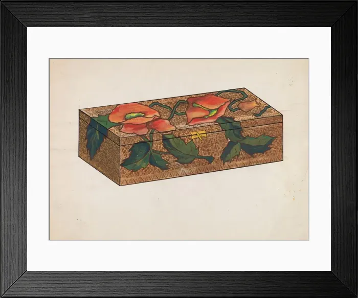 Framed Print : Glove Box, c. 1936. Creator: Sebastian Simonet Framed Print : Glove Box, c. 1936. Creator: Sebastian Simonet