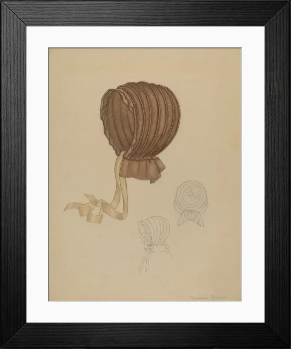 Framed Print : Calash, c. 1936. Creator: Roberta Spicer Framed Print : Calash, c. 1936. Creator: Roberta Spicer