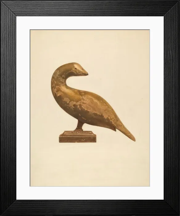 Framed Print : Bird, c. 1938. Creator: Roberta Spicer Framed Print : Bird, c. 1938. Creator: Roberta Spicer