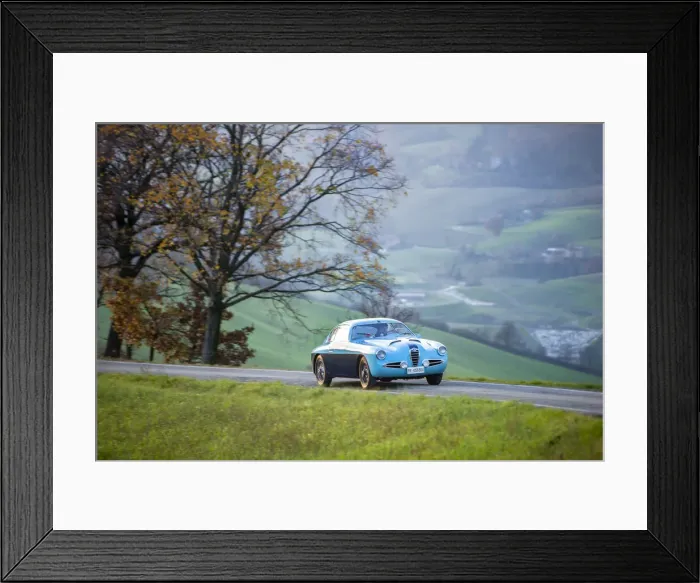 Framed Print : 1955 Alfa Romeo 1900 SZ coupe Zagato. Creator: Unknown Framed Print : 1955 Alfa Romeo 1900 SZ coupe Zagato. Creator: Unknown