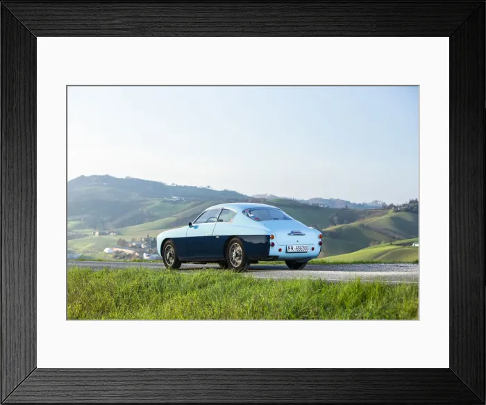 Framed Print : 1955 Alfa Romeo 1900 SZ coupe Zagato. Creator: Unknown Framed Print : 1955 Alfa Romeo 1900 SZ coupe Zagato. Creator: Unknown
