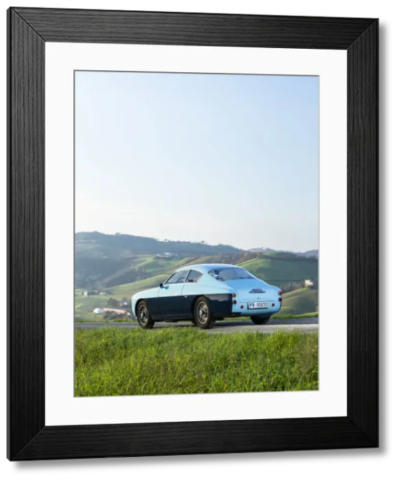 Framed Print : 1955 Alfa Romeo 1900 SZ coupe Zagato. Creator: Unknown Framed Print : 1955 Alfa Romeo 1900 SZ coupe Zagato. Creator: Unknown