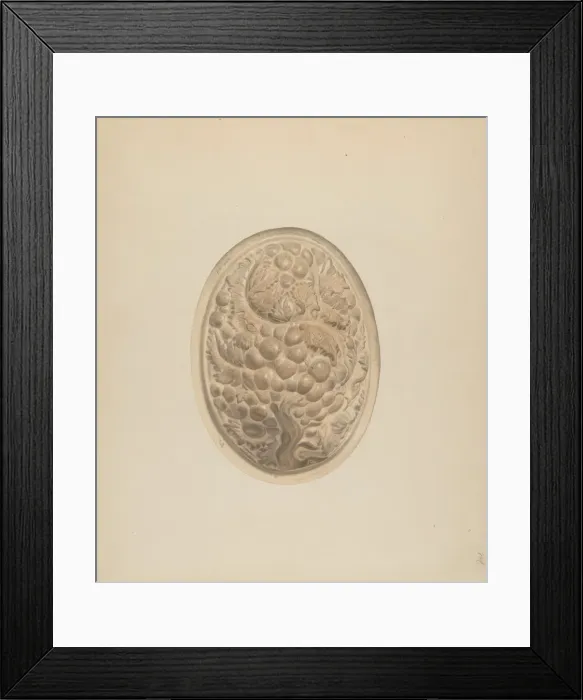 Framed Print : Mold, c. 1940. Creator: Roberta Spicer Framed Print : Mold, c. 1940. Creator: Roberta Spicer