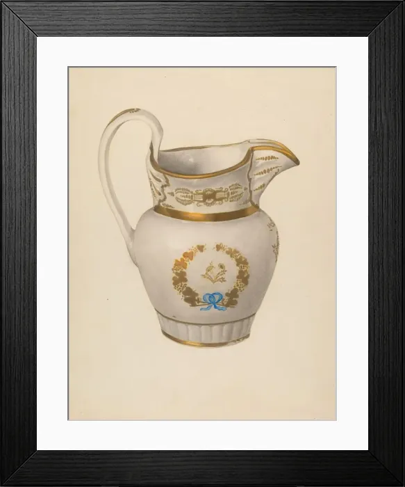 Framed Print : Pitcher, c. 1940. Creator: Roberta Spicer Framed Print : Pitcher, c. 1940. Creator: Roberta Spicer