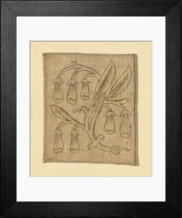Framed Print : Slip (Unfinished), England, 1590 / 1640. Creator: Unknown Framed Print : Slip (Unfinished), England, 1590 / 1640. Creator: Unknown