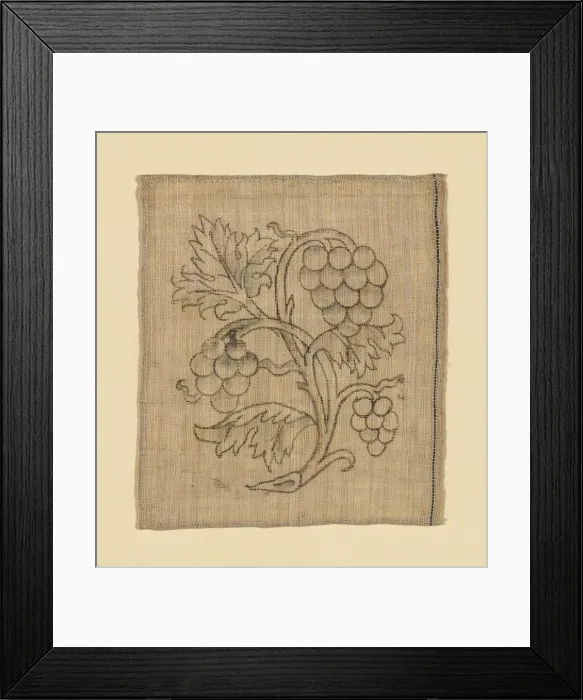 Framed Print : Slip (Unfinished), England, 1590 / 1640. Creator: Unknown Framed Print : Slip (Unfinished), England, 1590 / 1640. Creator: Unknown