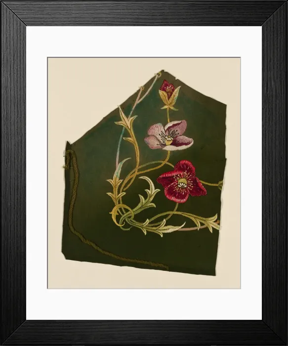 Framed Print : Fragment, England, 1850 / 1900. Creator: Unknown Framed Print : Fragment, England, 1850 / 1900. Creator: Unknown
