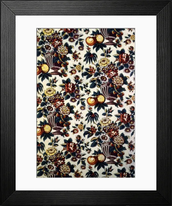 Framed Print : Panel, England, 19th century. Creator: Unknown Framed Print : Panel, England, 19th century. Creator: Unknown