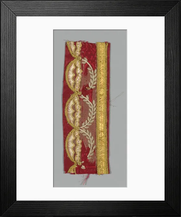Framed Print : Border, France, c. 1810. Creator: Unknown Framed Print : Border, France, c. 1810. Creator: Unknown