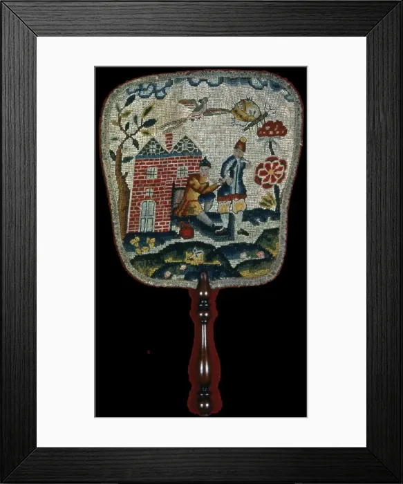 Framed Print : Fire Fans, France, 17th century. Creator: Unknown Framed Print : Fire Fans, France, 17th century. Creator: Unknown