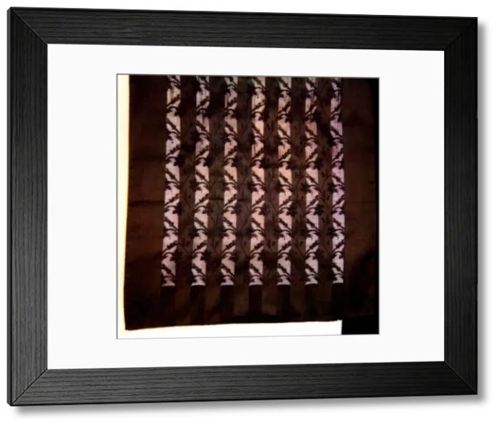 Framed Print : Panel from an Apron, Europe, 1850 / 1900. Creator: Unknown Framed Print : Panel from an Apron, Europe, 1850 / 1900. Creator: Unknown