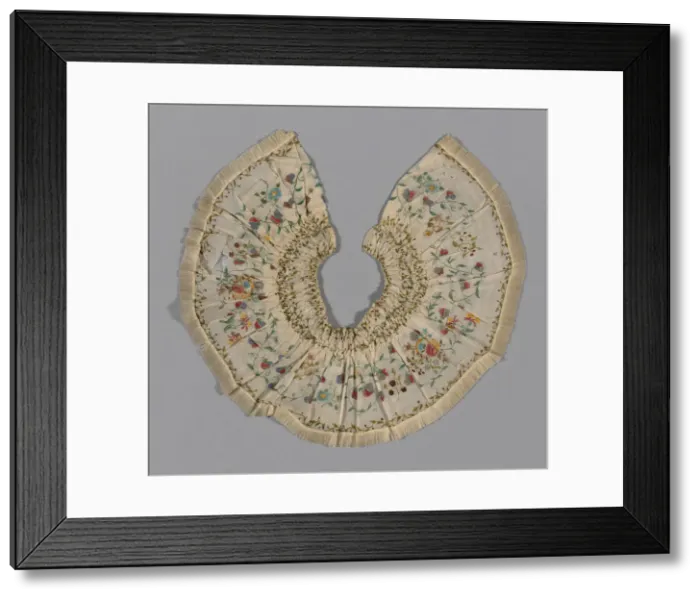 Framed Print : Flounce, France, 1850 / 60. Creator: Unknown Framed Print : Flounce, France, 1850 / 60. Creator: Unknown