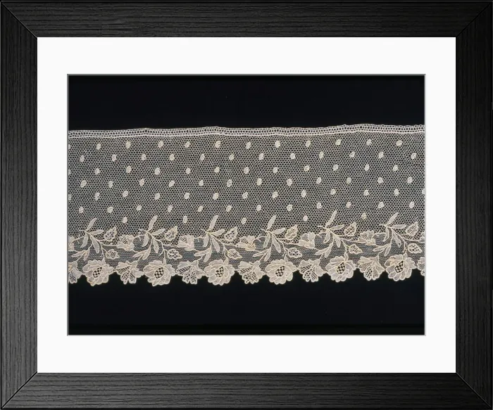 Framed Print : Border, France, 1820s. Creator: Unknown Framed Print : Border, France, 1820s. Creator: Unknown