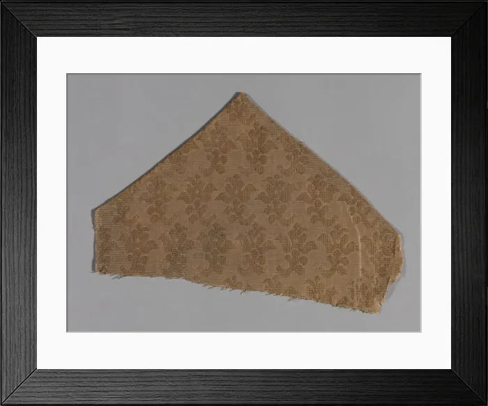 Framed Print : Fragment, France, 19th century. Creator: Unknown Framed Print : Fragment, France, 19th century. Creator: Unknown