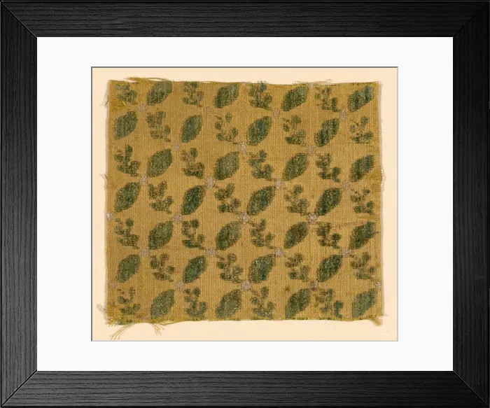 Framed Print : Fragment, France, 18th century. Creator: Unknown Framed Print : Fragment, France, 18th century. Creator: Unknown