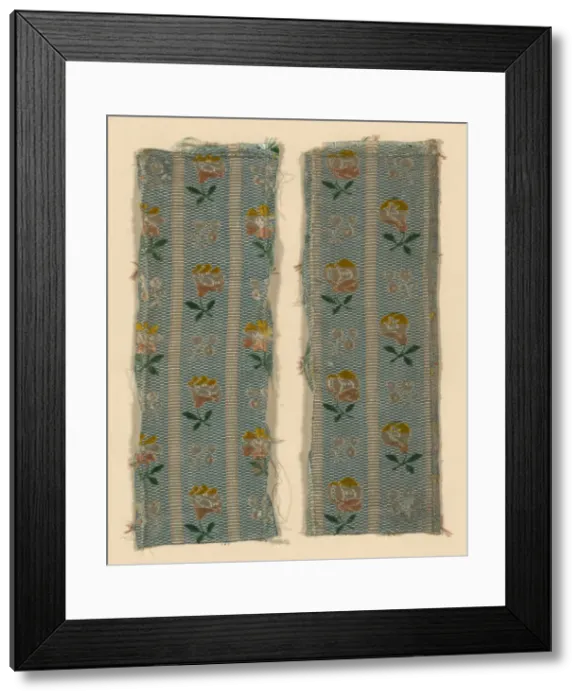 Framed Print : Two Fragments, France, 18th century. Creator: Unknown Framed Print : Two Fragments, France, 18th century. Creator: Unknown