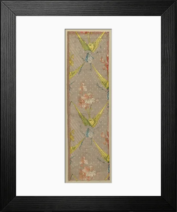 Framed Print : Fragment, France, 1725 / 1775. Creator: Unknown Framed Print : Fragment, France, 1725 / 1775. Creator: Unknown
