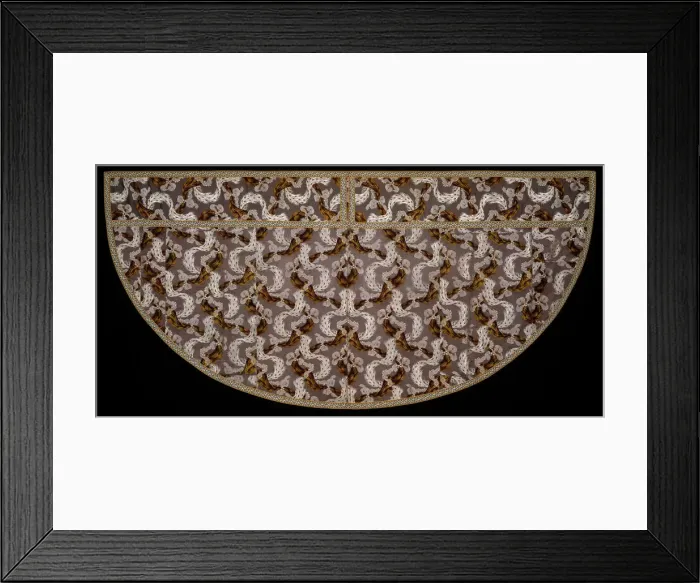 Framed Print : Cope with Self-Orphrey Band, France, c. 1765. Creator: Unknown Framed Print : Cope with Self-Orphrey Band, France, c. 1765. Creator: Unknown