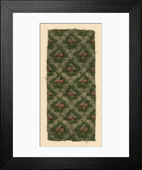 Framed Print : Fragment, France, 1775 / 1800, Louis XVI period. Creator: Unknown Framed Print : Fragment, France, 1775 / 1800, Louis XVI period. Creator: Unknown