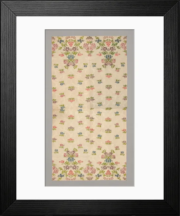 Framed Print : Panel, France, c. 1740. Creator: Unknown Framed Print : Panel, France, c. 1740. Creator: Unknown