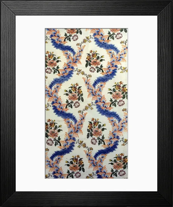 Framed Print : Panel, France, c. 1762 / 65. Creator: Unknown Framed Print : Panel, France, c. 1762 / 65. Creator: Unknown