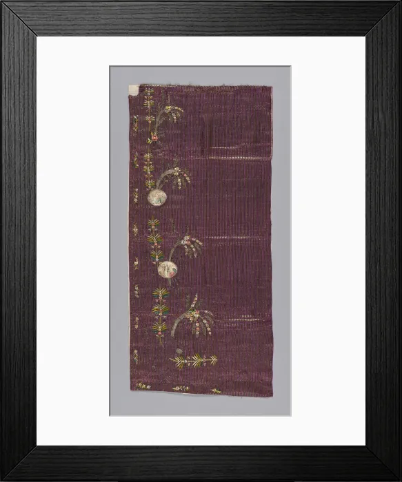 Framed Print : Skirt Panel?, France, Directoire period, 1795 / 99. Creator: Unknown Framed Print : Skirt Panel?, France, Directoire period, 1795 / 99. Creator: Unknown