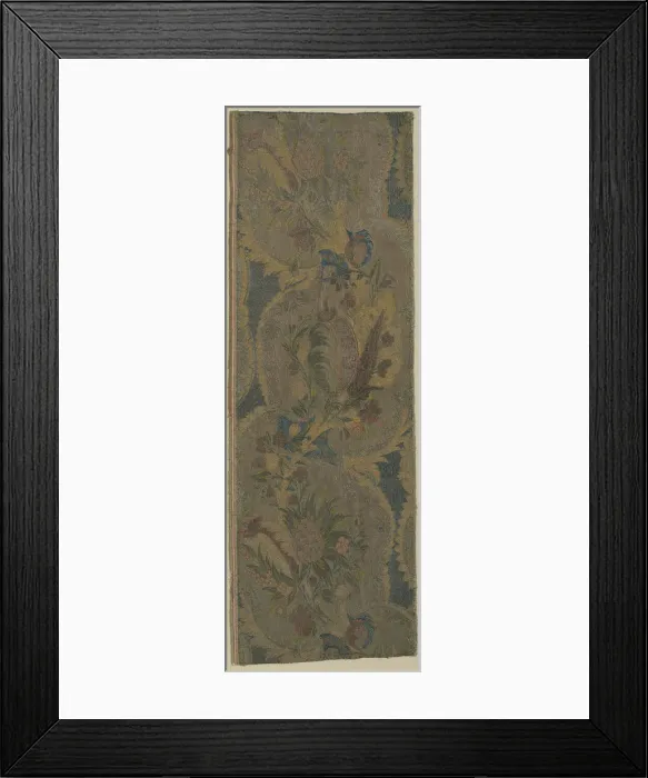 Framed Print : Fragment, France, c. 1712 / 15. Creator: Unknown Framed Print : Fragment, France, c. 1712 / 15. Creator: Unknown