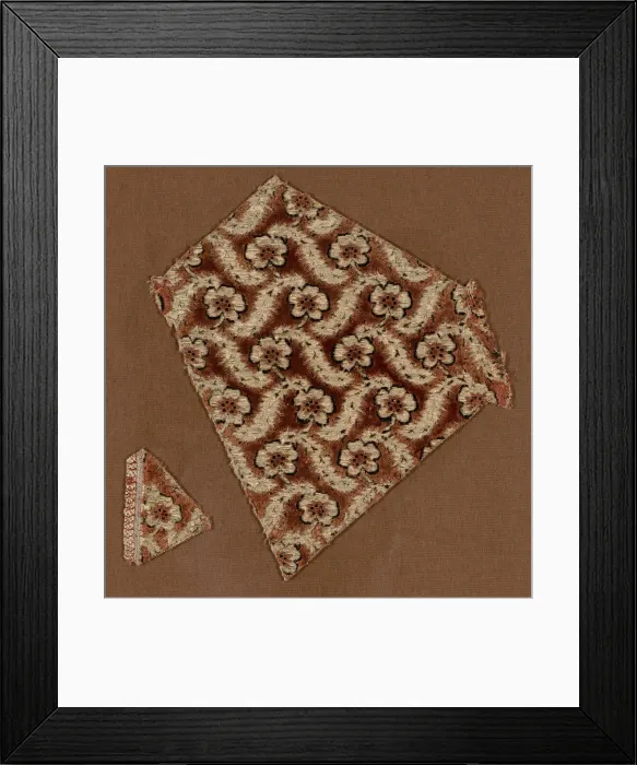 Framed Print : Fragments, France, 1750 / 75. Creator: Unknown Framed Print : Fragments, France, 1750 / 75. Creator: Unknown
