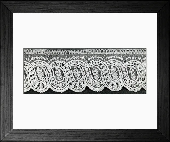 Framed Print : Border, France, 1860s. Creator: Unknown Framed Print : Border, France, 1860s. Creator: Unknown