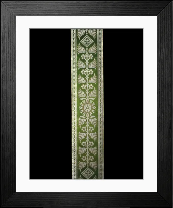 Framed Print : Border, France, Early 19th century. Creator: Unknown Framed Print : Border, France, Early 19th century. Creator: Unknown