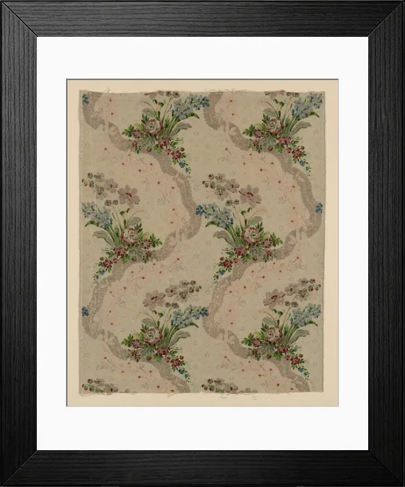 Framed Print : Panel, France, c. 1762. Creator: Unknown Framed Print : Panel, France, c. 1762. Creator: Unknown