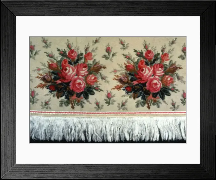 Framed Print : Border, France, 19th century. Creator: Unknown Framed Print : Border, France, 19th century. Creator: Unknown