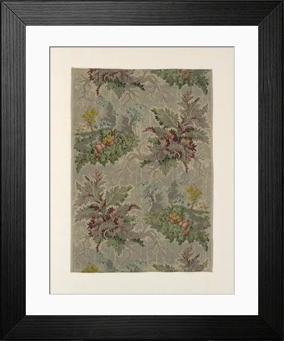 Framed Print : Panel, France, c. 1734. Creator: Unknown