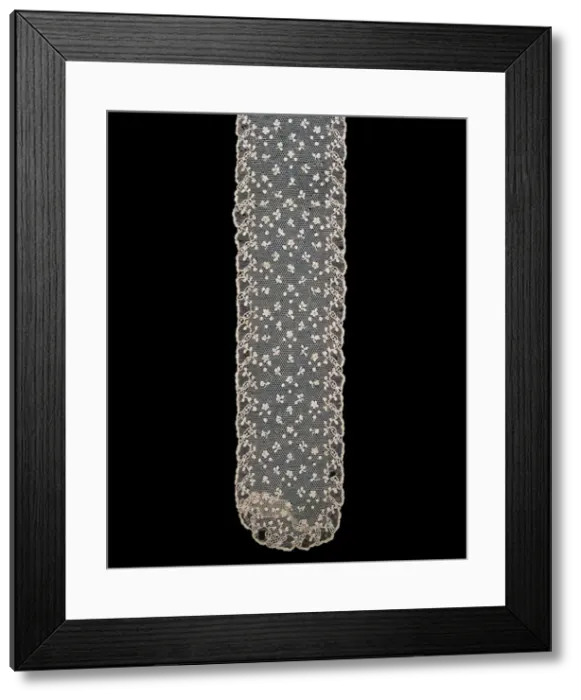 Framed Print : Lappet, France, 1780s. Creator: Unknown Framed Print : Lappet, France, 1780s. Creator: Unknown