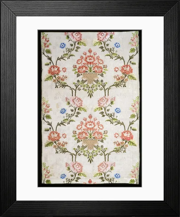 Framed Print : Panel, France, Mid-18th century. Creator: Unknown Framed Print : Panel, France, Mid-18th century. Creator: Unknown